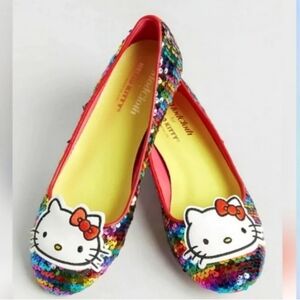 Modcloth hello kitty flats NEW in Box